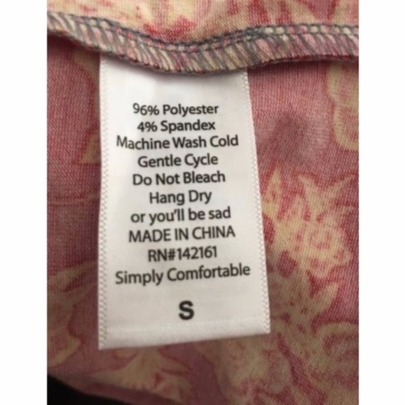 3/$35 LuLaRoe Floral Randy Shirt - Picture 3 of 5